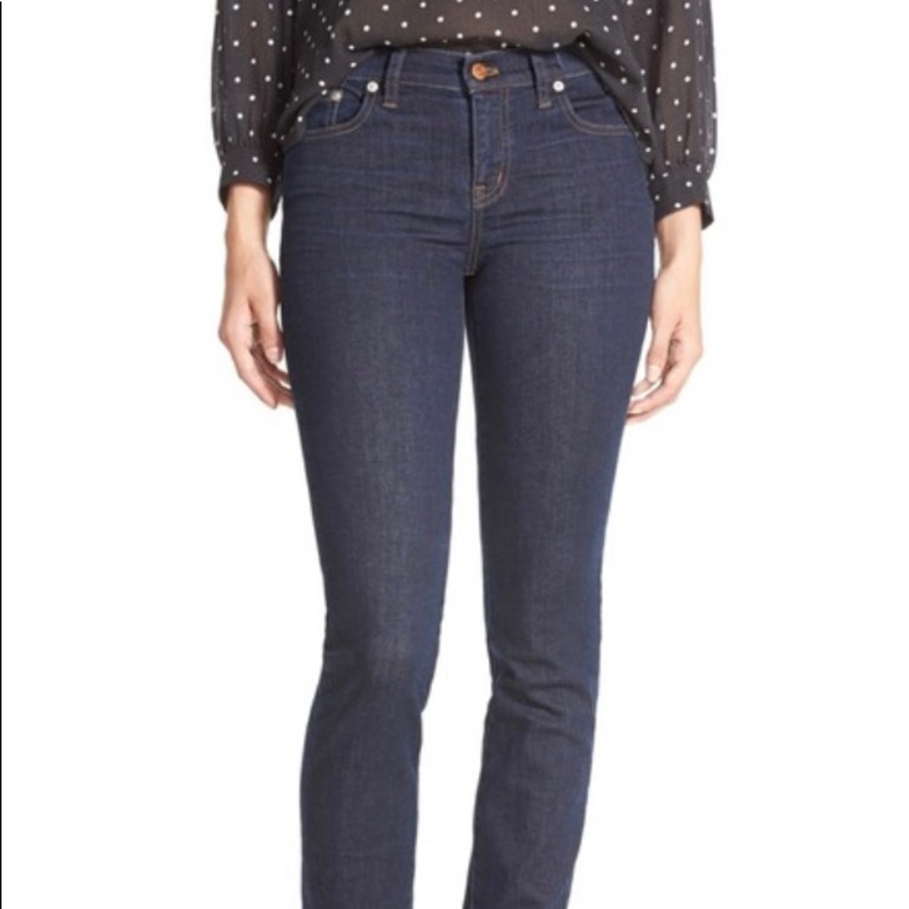 Madewell Alley High Rise Straight Jeans